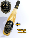 0,75 Gold Cuvee biele so zlatom Narodeniny zlatá kovová etiketa
