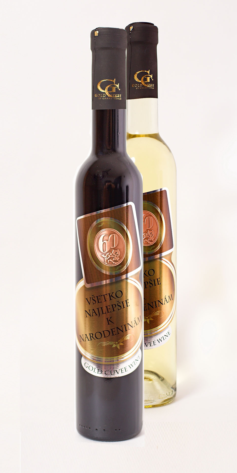  0,5 L Darčekové víno - Kovová Etiketa Irsai Oliver s 23 karát. zlatom