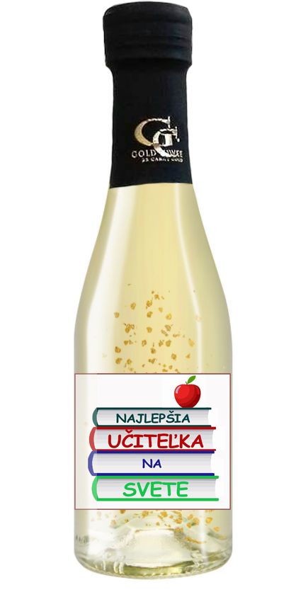 Zlaté šumivé 0,2 l Najlepšia učiteľka