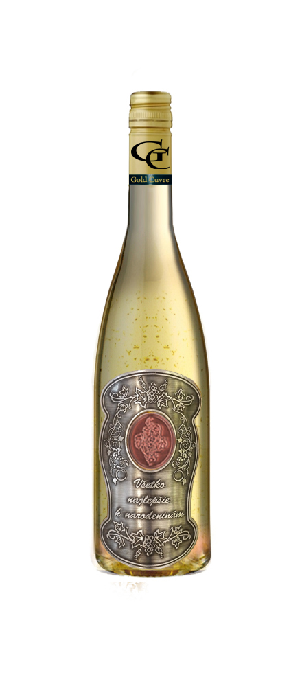 00 Rokov Gold Frizz s 23 karátovým zlatom 0,75L